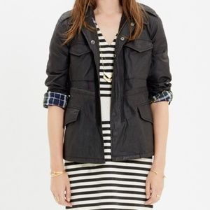 Madewell Wax Coated Utility Jacket